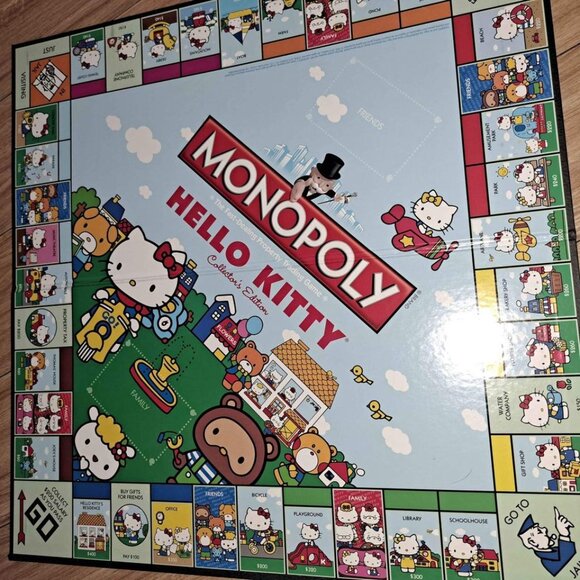 Monopoly Hello Kitty Collector Edition Board Game 2010 Hasbro/Sanrio Complete. - Picture 2 of 7